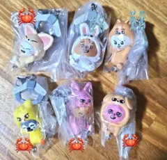 スキズ SKZOO ガチャ つまんでつなげてますこっと vol.2 6種