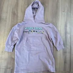 Samansa Mos2 Lagomフード付きワンピース