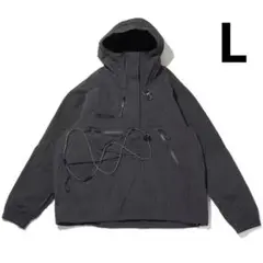 オフホワイト×ナイキ　アノラックパーカー　ナイロンジャケット　L