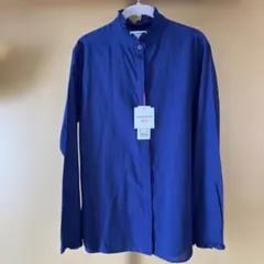 UNIQLO INES DE LA FRESSANGE コットンフリルシャツ