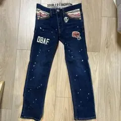 DOUBLE B ペイント加工デニム