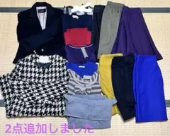 レディースファッション まとめ売り 16点 コート ジャケット スカート ニット