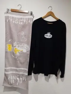King Gnu キングヌー ロンT XL、タオル