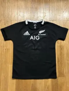 オールブラックス adidas AIG レプリカジャージ J170 美品のサムネイル