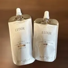 【新品】SHISEIDO ELIXIR エイジングケア　化粧水と乳液の詰替セット