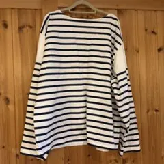 【美品】　Le minor ボーダーカットソー