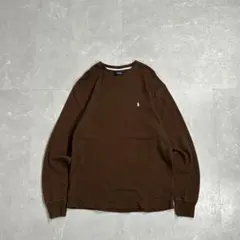 90s Ralph Lauren サーマル ロンt ネイビー 刺繍ポニー 古着 - メルカリ