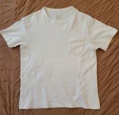 無印良品 ポケットTシャツ 白 Mのサムネイル