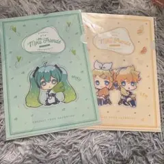 初音ミク・鏡音レン クリアファイル 2枚セット