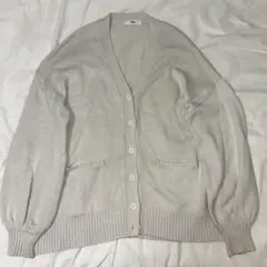 wego ホワイト スクール カーディガン