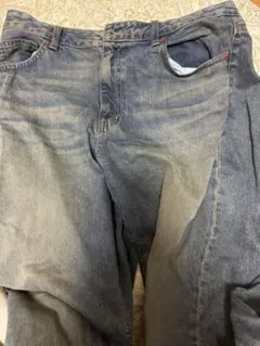 GU バレルレッグジーンズ　XLサイズ