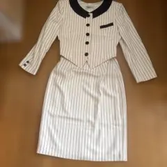 Ruban d'or ホワイトストライプ セットアップ