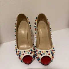 オープントゥ パンプス