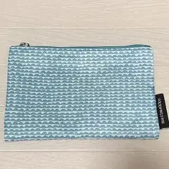 未使用 美品 マリメッコ ポーチ ターコイズブルーのサムネイル