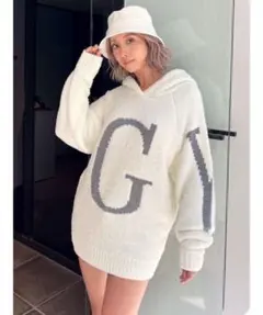 GYDA BIGニットパーカー