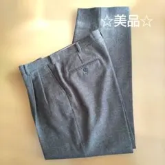 ライトブラウンヘリンボーンスラックス サイズ88