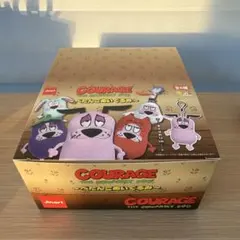 未開封】おくびょうなカーレッジくん jinart フィギュア 4箱セット