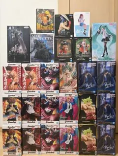 最新プライズ含むフィギュア27体まとめ売り ワンピース BLEACH 刃牙