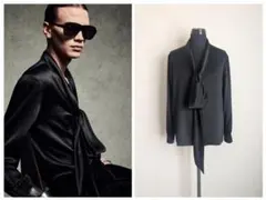 美品 saint laurent 23aw ラヴァリエネックシャツ サンローランのサムネイル