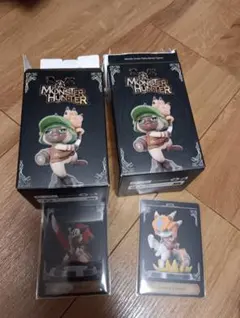 モンスターハンター　ポップマート　アイルー　フィギュア　ネルギガンテ　ティガ
