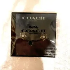 新品未開封品★coach シルバー 星 ピアス