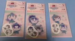 忍たま乱太郎　フリューくじ　桜もちぴこの段 ステッカー＆クリアカードセット賞