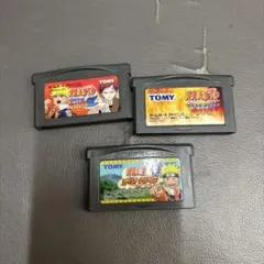 NARUTO ゲームボーイアドバンス 3本セット