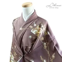 チューリップ]浴衣 単品 変わり織 - メルカリ