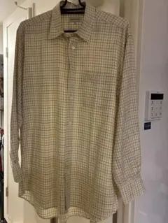 の*の様 Burberry チェック柄 長袖シャツ