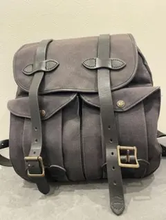 FILSON バックパック ラギットツイル レザー ブラック フィルソン