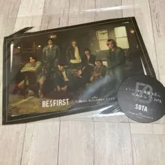 BE:FIRST タワレコ コラボカフェ A4クリアポスター コースター ソウタ