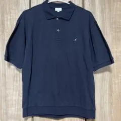 a.v.v x KANGOL ネイビー メンズポロシャツ L