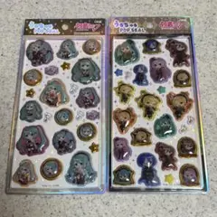 初音ミク うるちゅるポップシール クラックス正規品　2シートセット