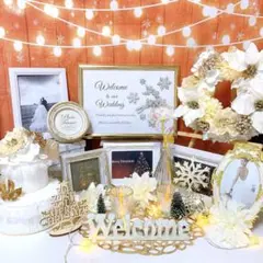 ウェルカムスペースセット 結婚式 まとめ売り ウエディング 造花 クリスマス