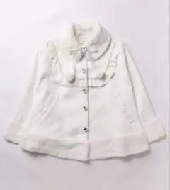 ankrouge アンクルージュ リボンポケットケープコート