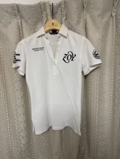 ZOY ポロシャツ ホワイト GRAND FIELDS