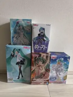 新品未開封】初音ミク フィギュア 5点 セット バラ可 - メルカリ