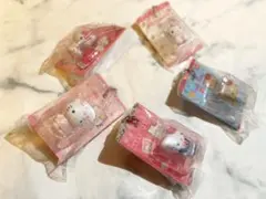 ハローキティ パッケージミニチュアコレクション　5個セミコンプ
