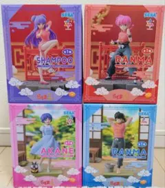らんま1/2 Luminasta フィギュア 4個セット