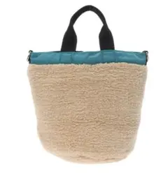 リバーシブルボアショルダーバック