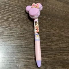ミニーマウス 可愛いマカロン マスコット付きボールペン