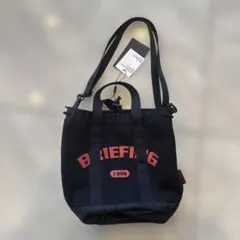 新品未使用　BRIEFING バッグ　黒COLLEGE DRAWSTRING