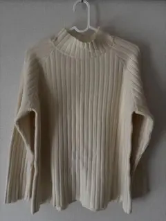 【美品】Doula Doula/ハイネックリブニット