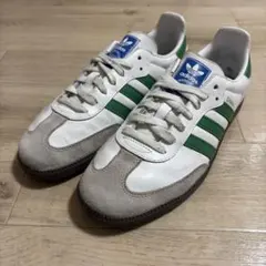 adidas アディダス SAMBA OG サンバOG 27cm ホワイト 緑