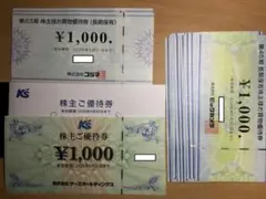 ビックカメラ　コジマ　ケーズデンキ　株主優待合計26000円分