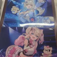 ホロライブ フワモコ クリアファイル