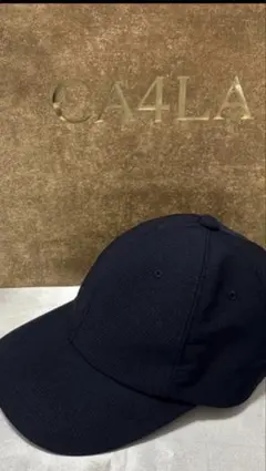 ca4la ベースボールキャップ　ネイビー　深め　新品のサムネイル