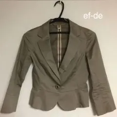 ※エフデ※ ジャケット カーキのサムネイル