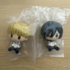 一番くじ　進撃の巨人　それぞれの決意　 H賞　ちょこのっこフィギュア　 2個