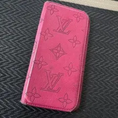 Louis Vuitton マヒナ ピンク iPhone SE用ケース